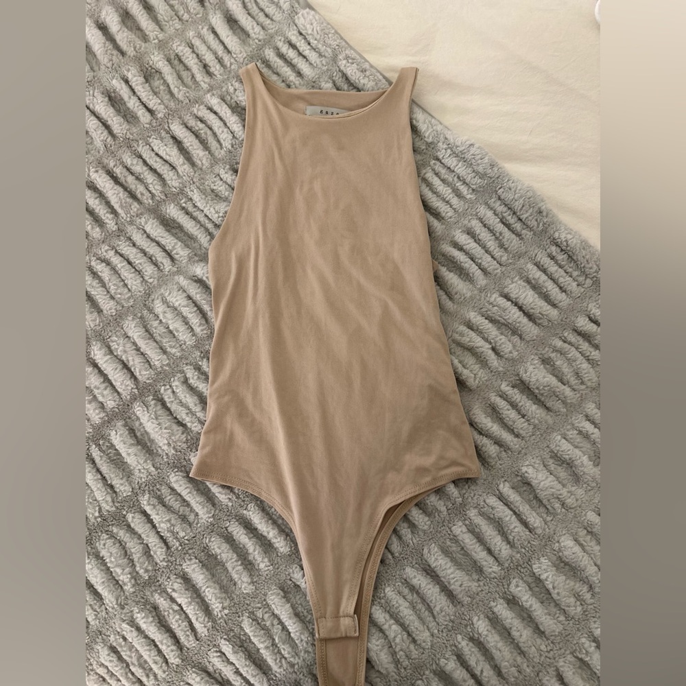 Tan bodysuit
